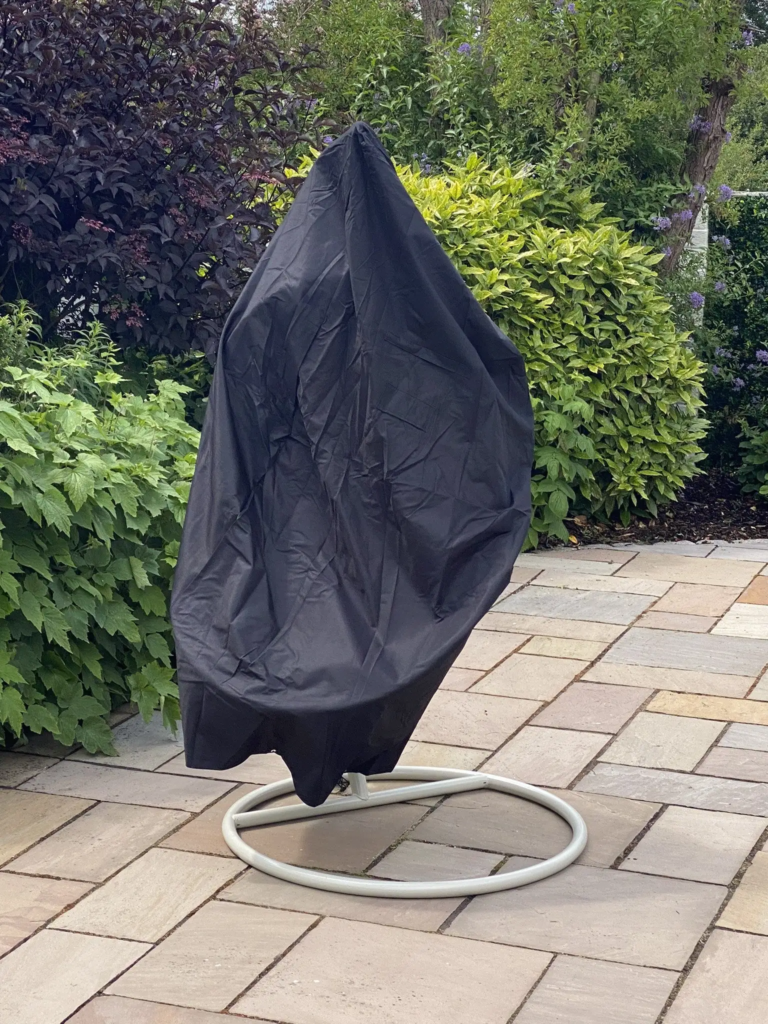 Barcelona - Single Pod Hanging Chair (Grey) - Image 7