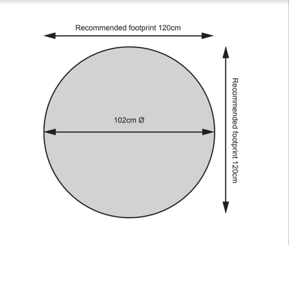 Barcelona - Single Pod Hanging Chair (Grey) - Image 8