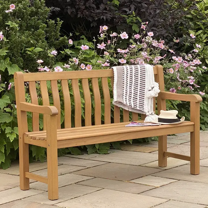 Castlerock - FSC Eucalyptus Grandis Garden Bench (Brown)