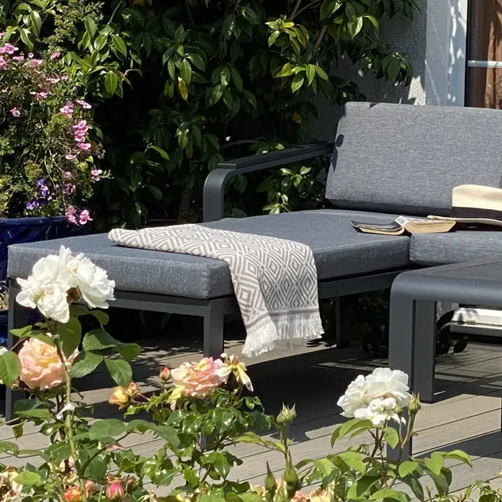 Malmo - Aluminium Corner Coffee Set - Image 3