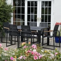 Malmo - 6 Seater Rectangular Dining Set