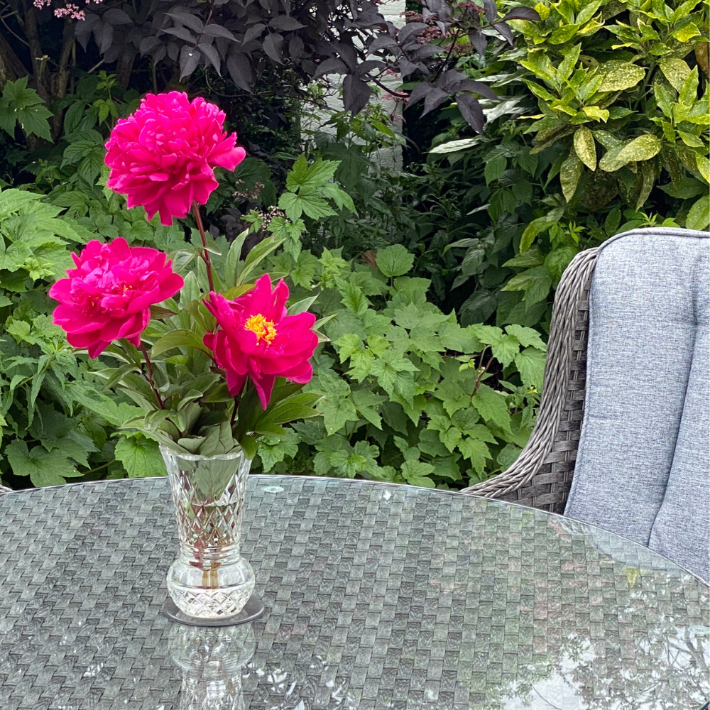 Boston - 4 Seater Round Set (Dark Grey) - Image 3