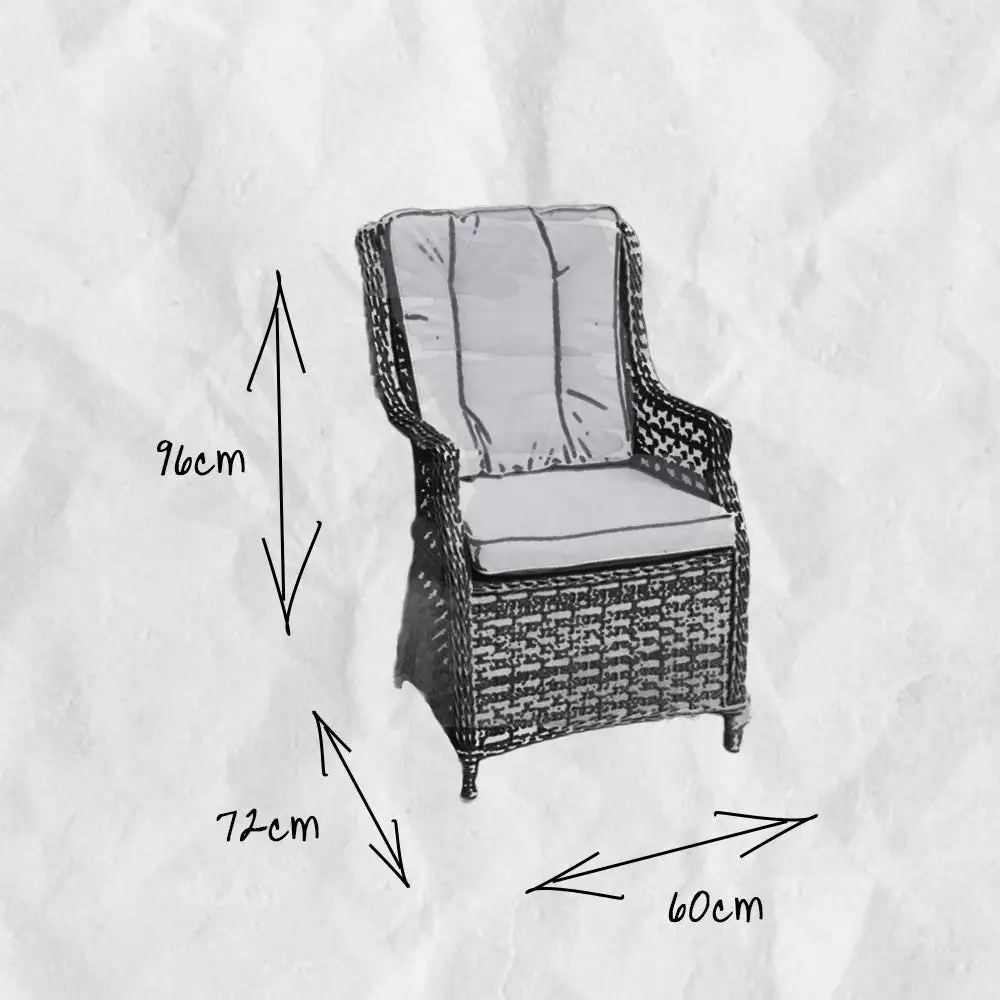 Boston - 4 Seater Round Set (Dark Grey) - Image 10