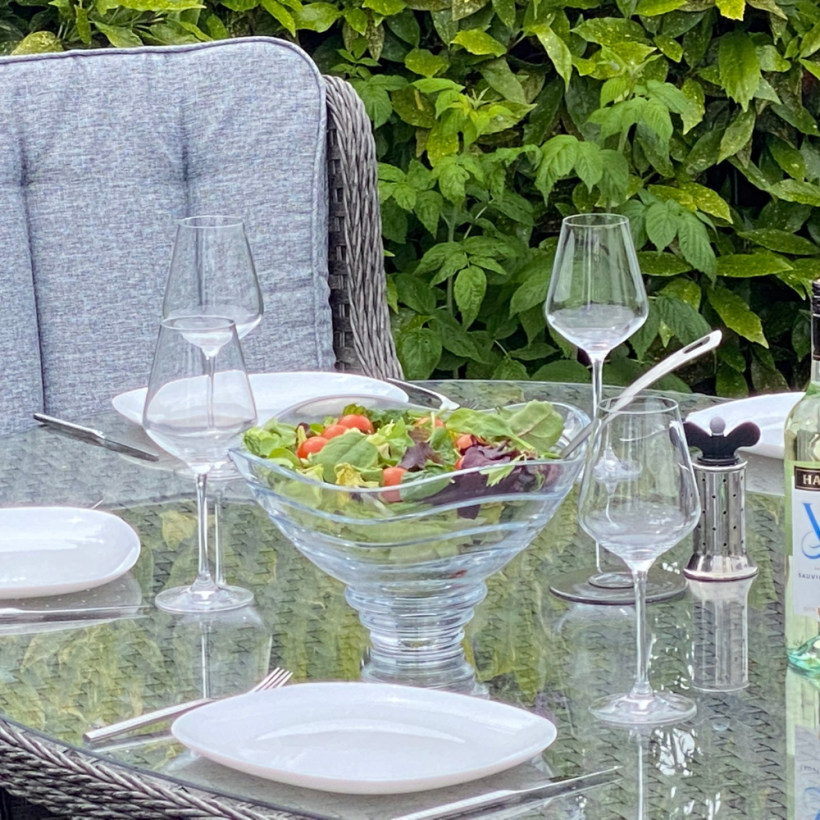 Boston - 6 Seater Round Set (Dark Grey) - Image 5