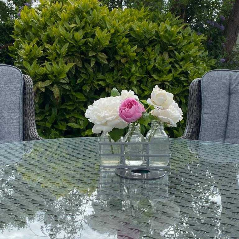 Boston - 6 Seater Round Set (Dark Grey) - Image 6