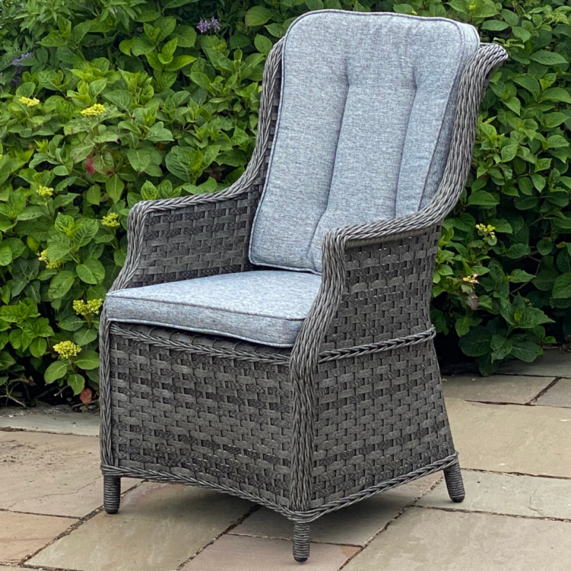 Boston - 6 Seater Round Set (Dark Grey) - Image 11