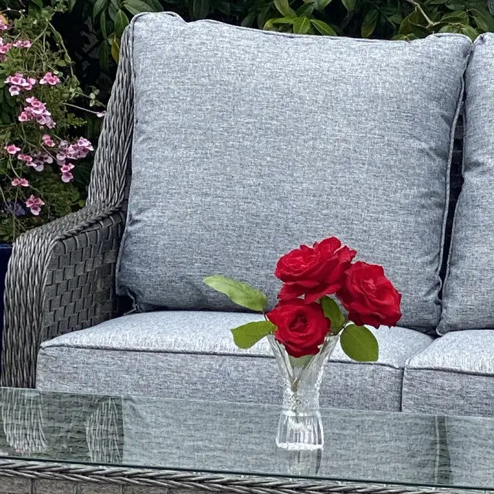 Boston - 2 Seater Coffee Set (Dark Grey) - Image 4