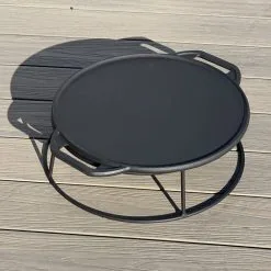 RW Griddle/BBQ To Suit MJT-860 4 Seat Firepit Set (Black)