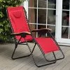 Red Deluxe Zero Gravity Relaxer Chair