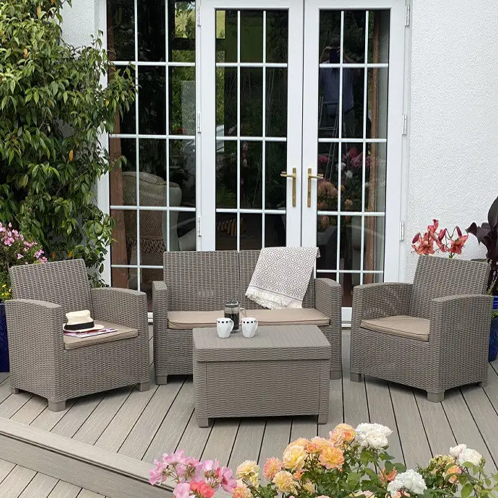 Budapest - Weatherproof Coffee Set (Grey)