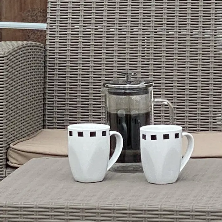 Budapest - Weatherproof Coffee Set (Grey) - Image 7