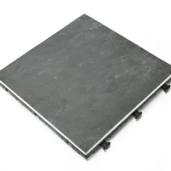 Click Clack Tiles Natural Slate Decking Tile (Pack Of 6)