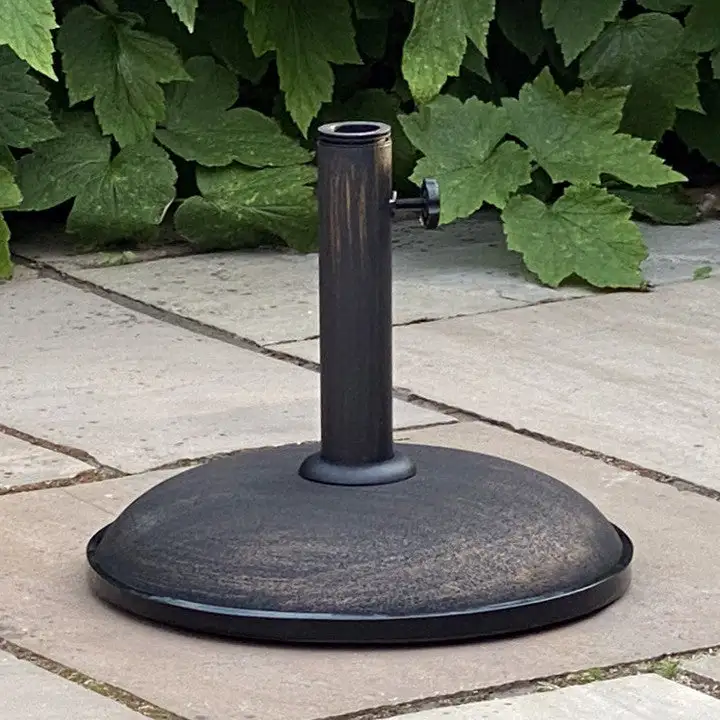 RW Parasol Base - Concrete 11kg (Black)