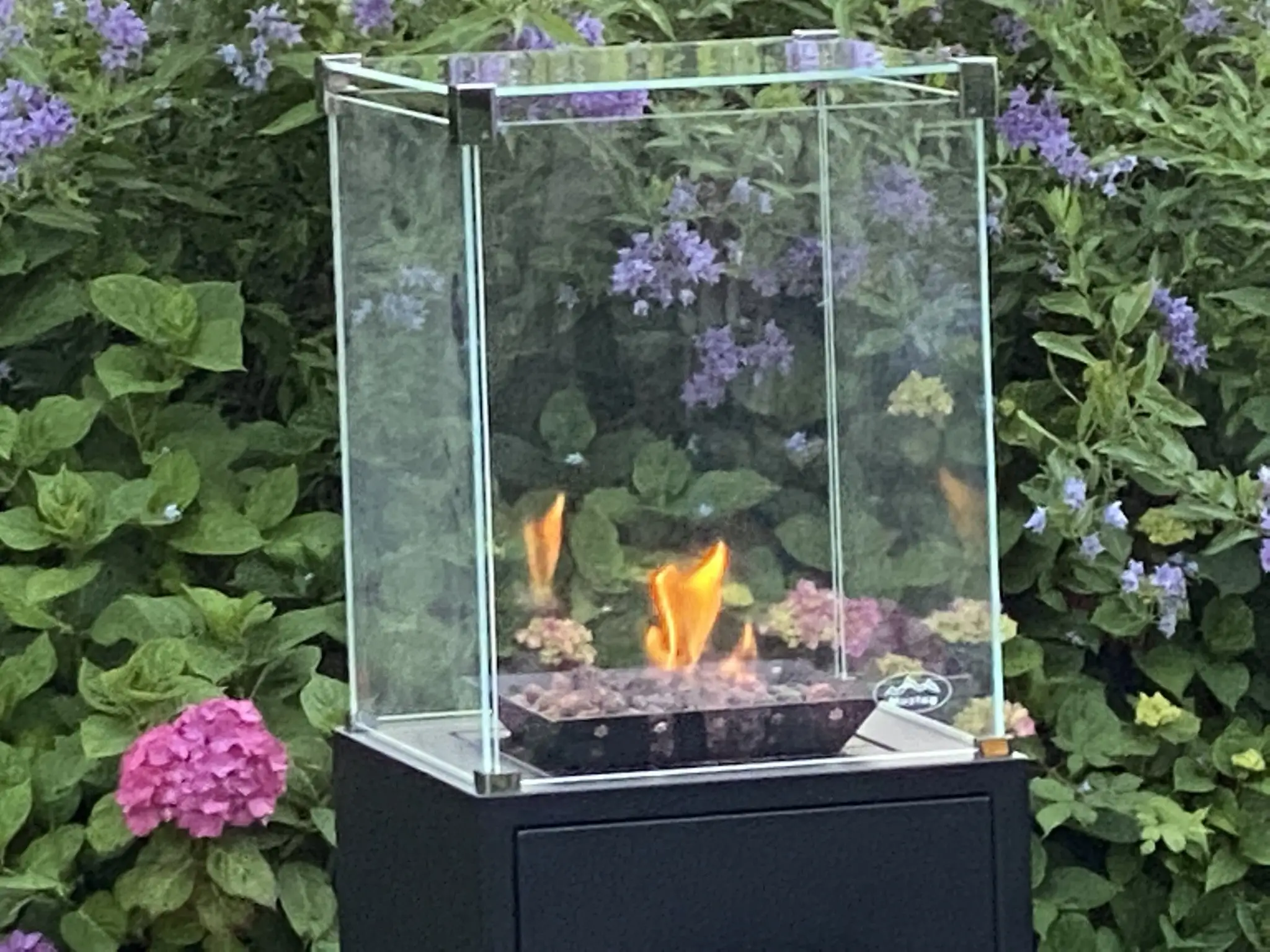 Muztag - Copenhagen Fire Column, 42x42x100cm (Black) - Image 2