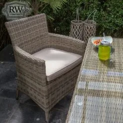 Dumont - 8 Seat Set With Oval Table (Natural)