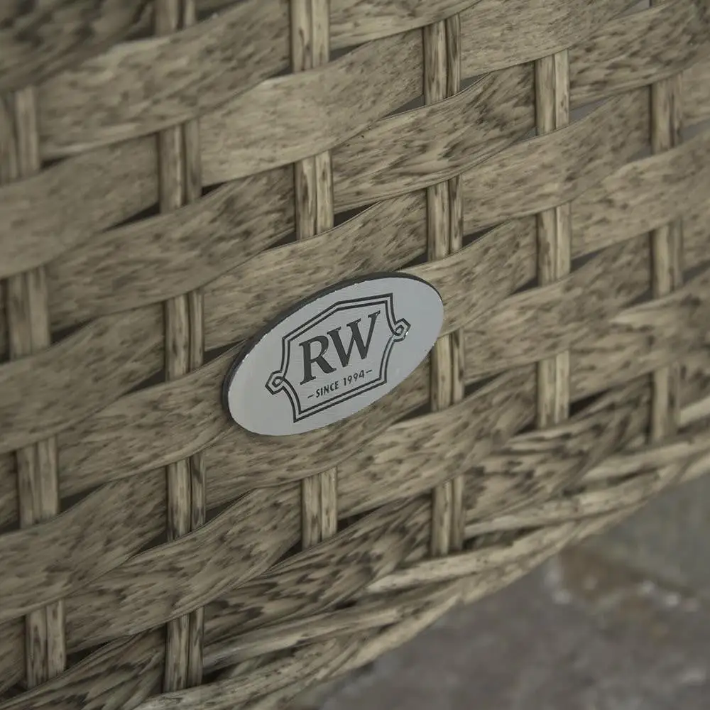 Hampton - 8 Seat Set With 165cm Round Table (Sand Colour Cushions) - Image 2