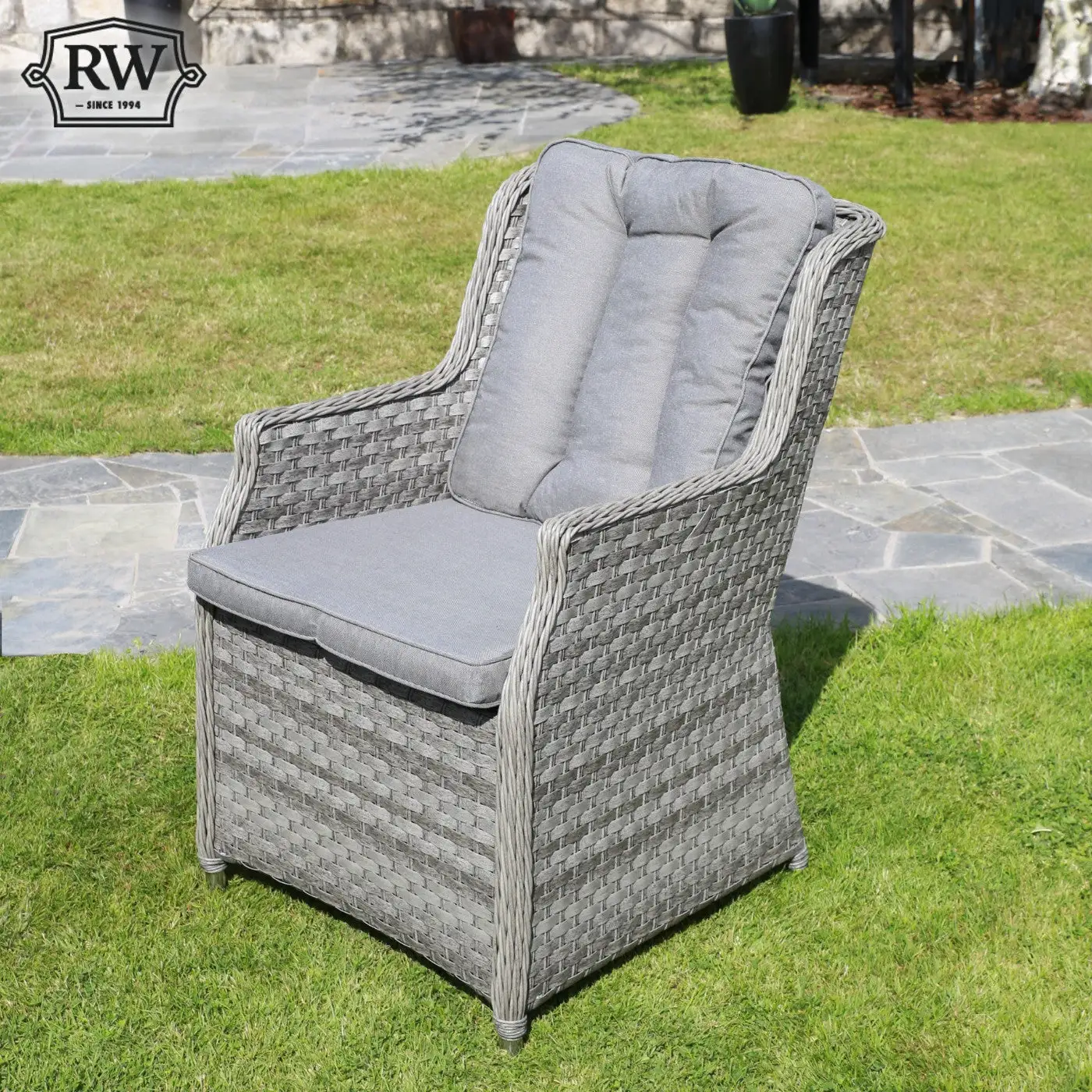 Bali - Armchair & Cushions (Grey) - Image 2