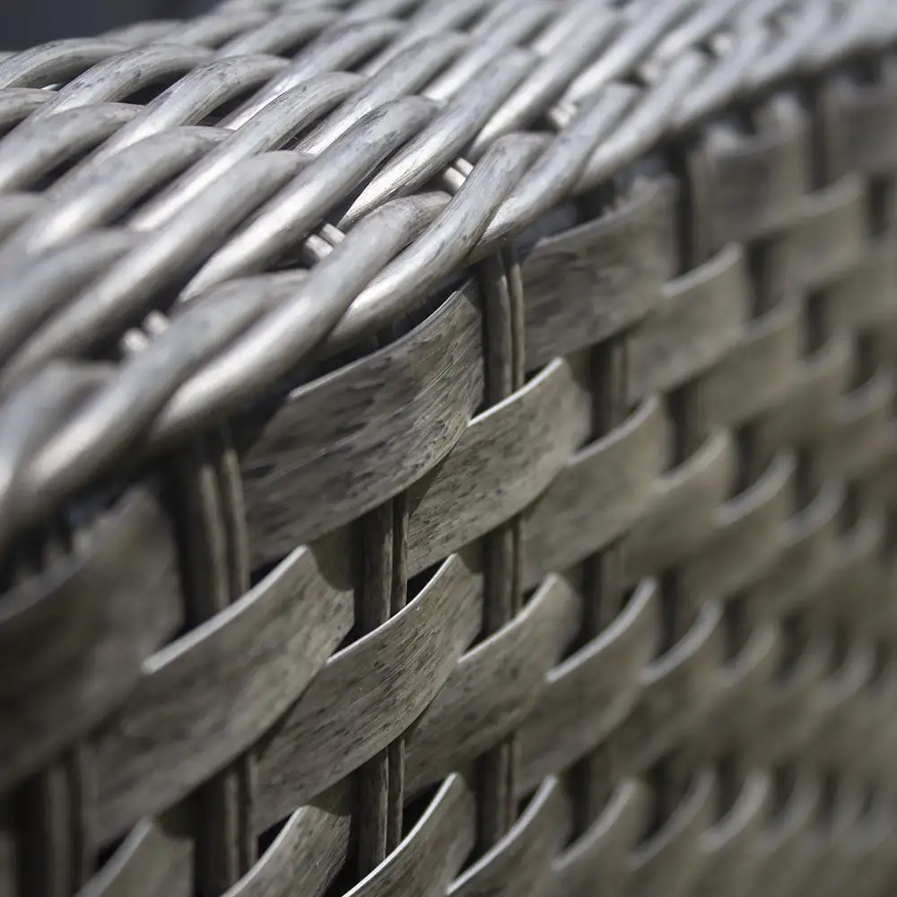 Bali - Corner Sofa Set With Rectangular Table (Grey) - Image 4