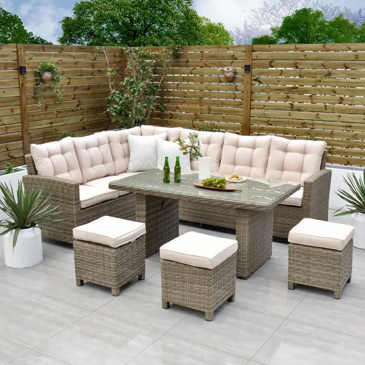 Chester - Corner Set With Table