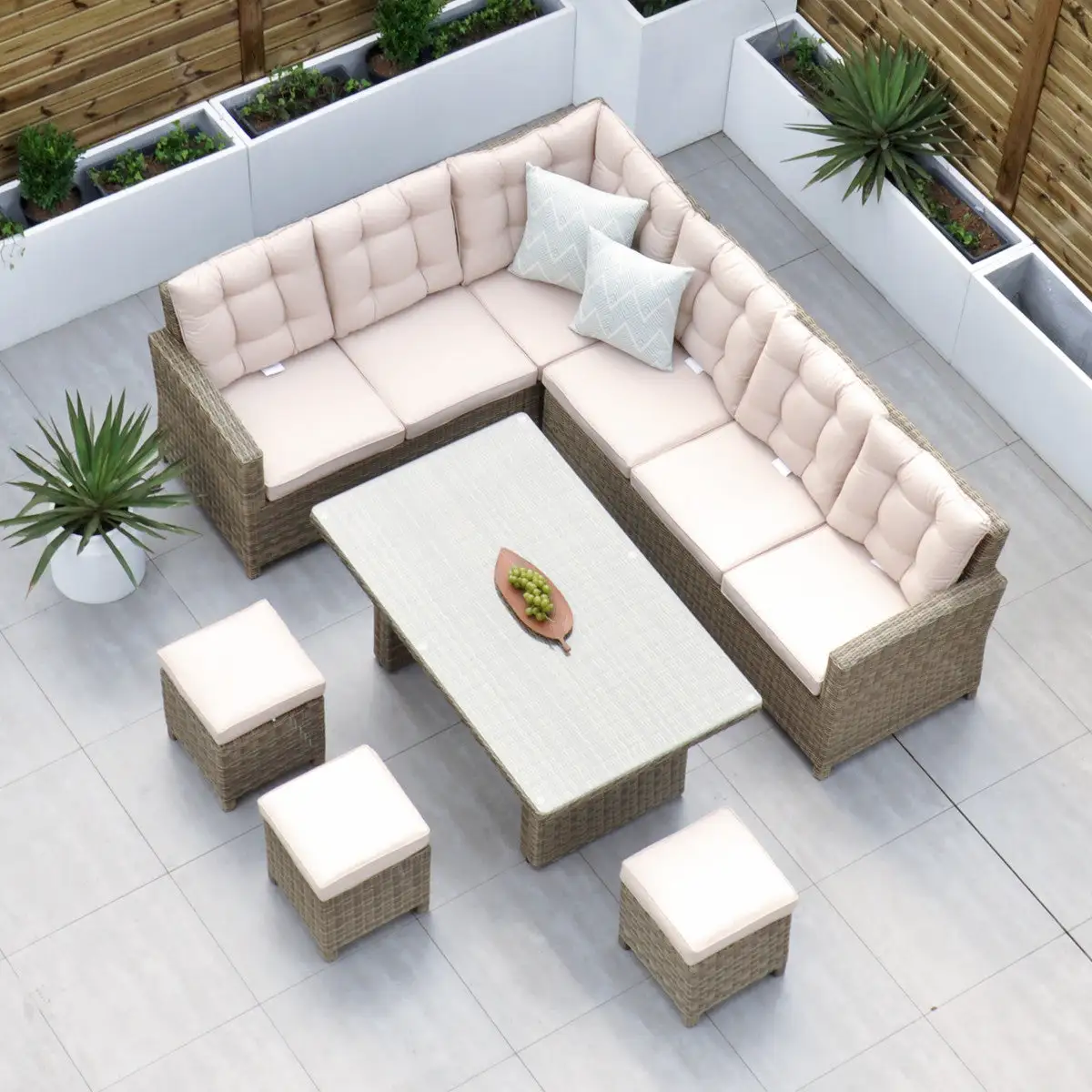 Chester - Corner Set With Table - Image 12