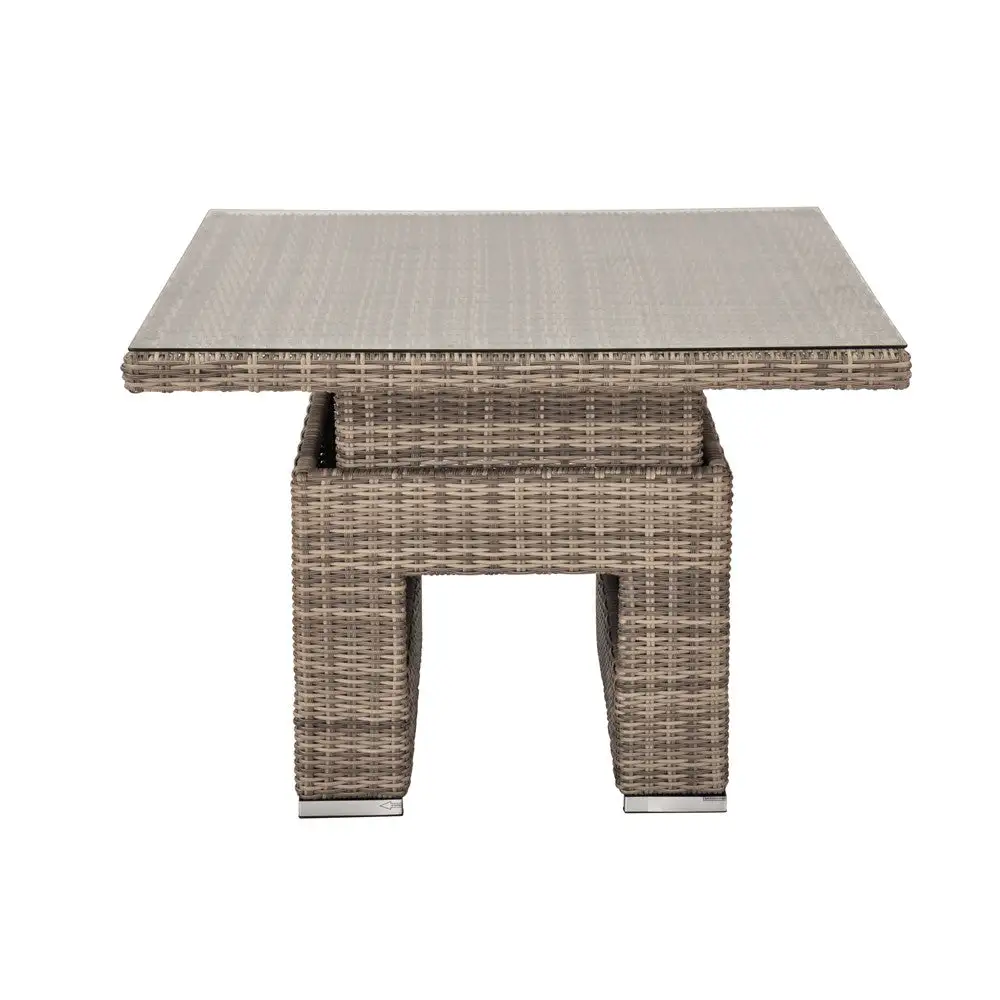 RW - Corner Sofa Set With Square Table (Natural) - Image 4