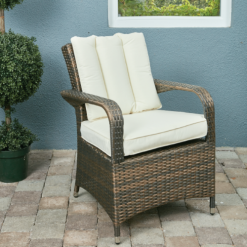 Ottawa - 2 Seat Bistro Set With Square Table (Dark Brown)