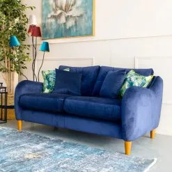 Howard 3 Seater Sofa - Navy