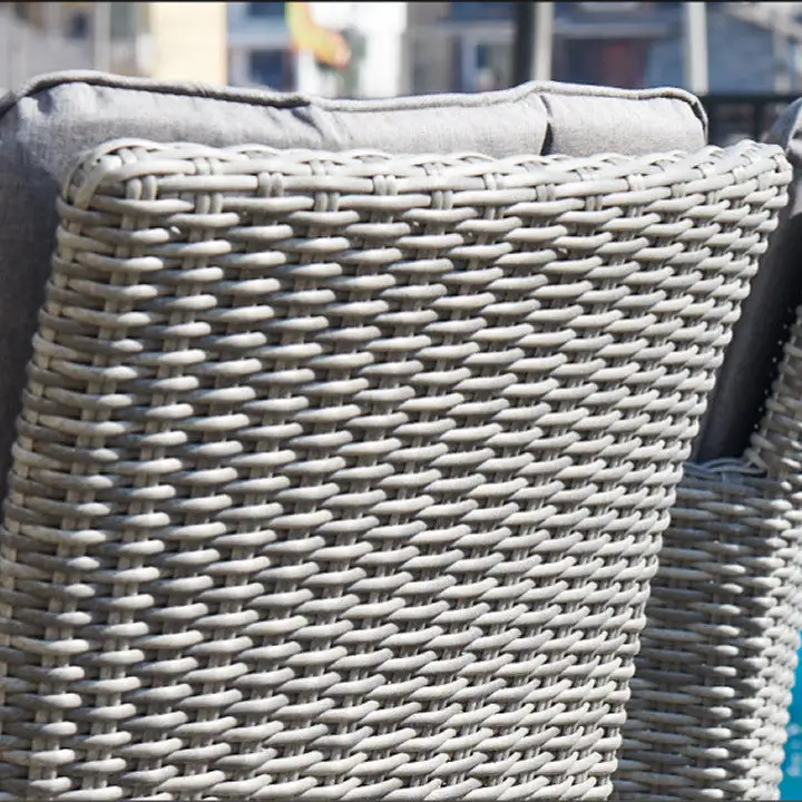 Oxford - 4 Seat Set With 120cm Round Table (Dark Grey) - Image 6