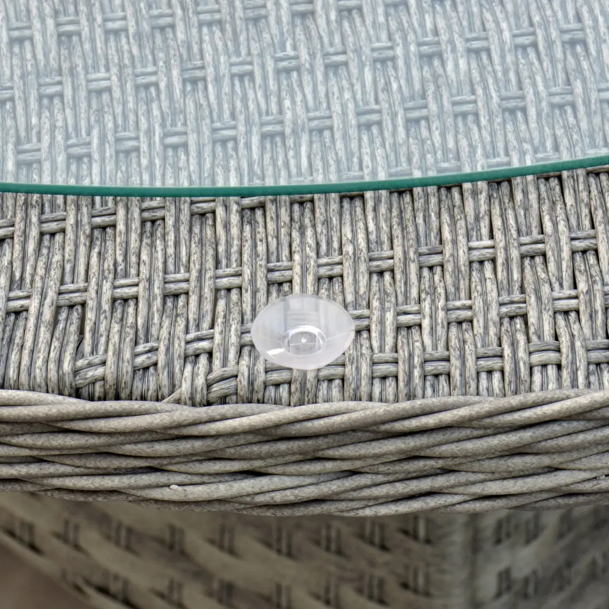 Bali - 6 Seat Set With 135cm Round Table (Grey) - Image 8