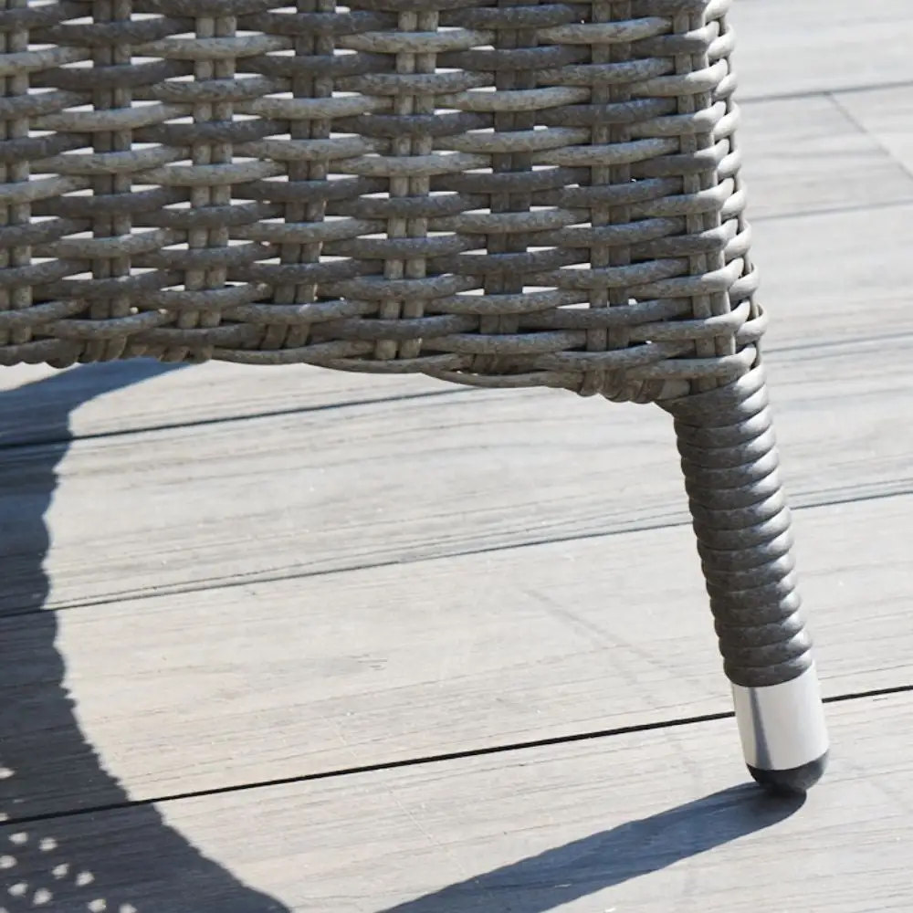 Oxford - 6 Seat Set With 135cm Round Table (Dark Grey) - Image 4