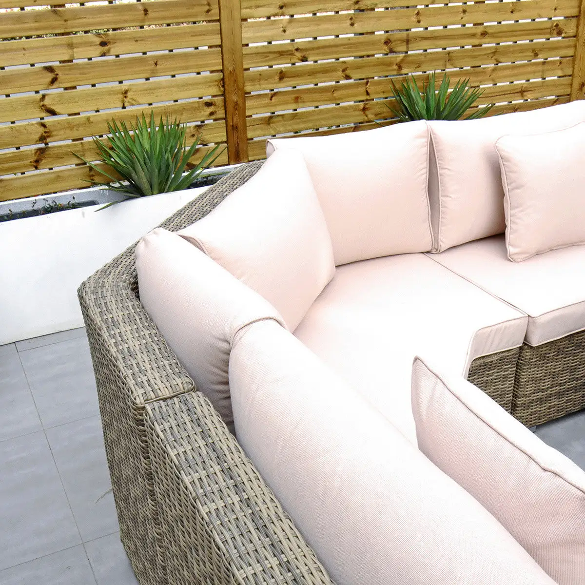 Rathwood RW - Extra Long Corner Sofa Set With Rising Table - Image 6